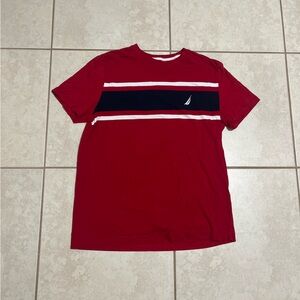 Nautica Red Classic Stripe T-Shirt!